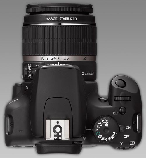 EOS 1000D Top